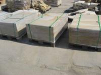 Geschnittene Sandsteinplatten