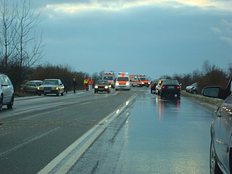Bild zu Unfall am 7. Januar 2007