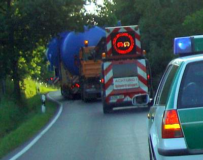 Bild zu Schwertransport am Ostritzer Berg