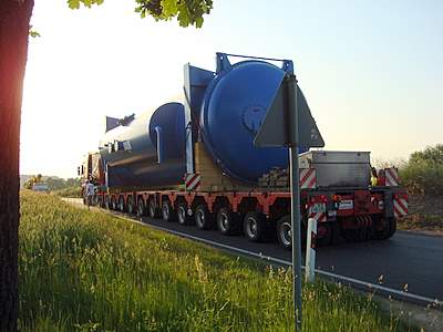 Bild zu Schwertransport am Ostritzer Berg