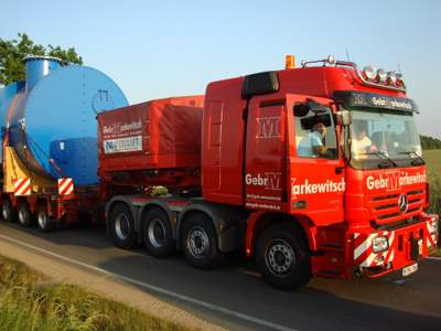 Bild zu Schwertransport am Ostritzer Berg