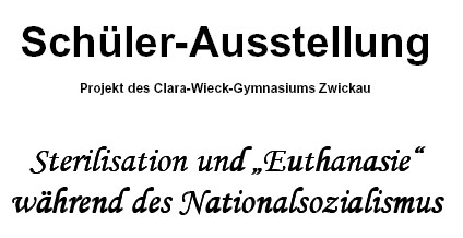 Bild zu  Sterilisation und Euthanasie whrend des Nationalsozialismus