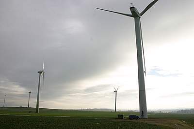 Bild zu Rotorbltter-Inspektion bei Sohland a.R.