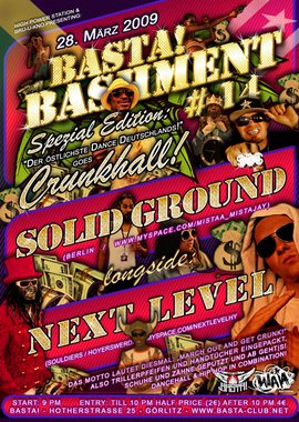 Bild zu BASTA!Bashment #14 goes CRUNKHALL - Special Edition