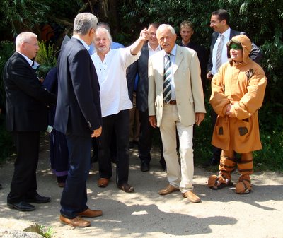 Bild zu Tillich zu Gast auf der Kulturinsel