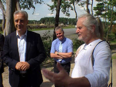 Bild zu Tillich zu Gast auf der Kulturinsel