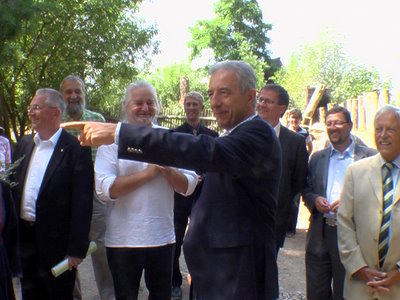 Bild zu Tillich zu Gast auf der Kulturinsel