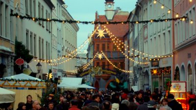 Schlesischer Christkindelmarkt 2009 in der Grlitzer Altstadt