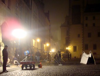 Bild zu Grlitz gratuliert Christoph Waltz zum OSCAR und der Studio Babelsberg AG gleich mit