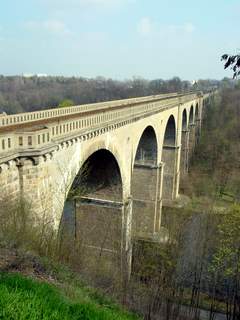Bild zu Viadukt erhlt Schutzgerst