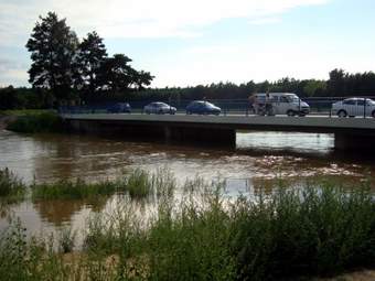 Bild zu Hochwassersituation im Landkreis Grlitz - 9. August 2010, 18 Uhr
