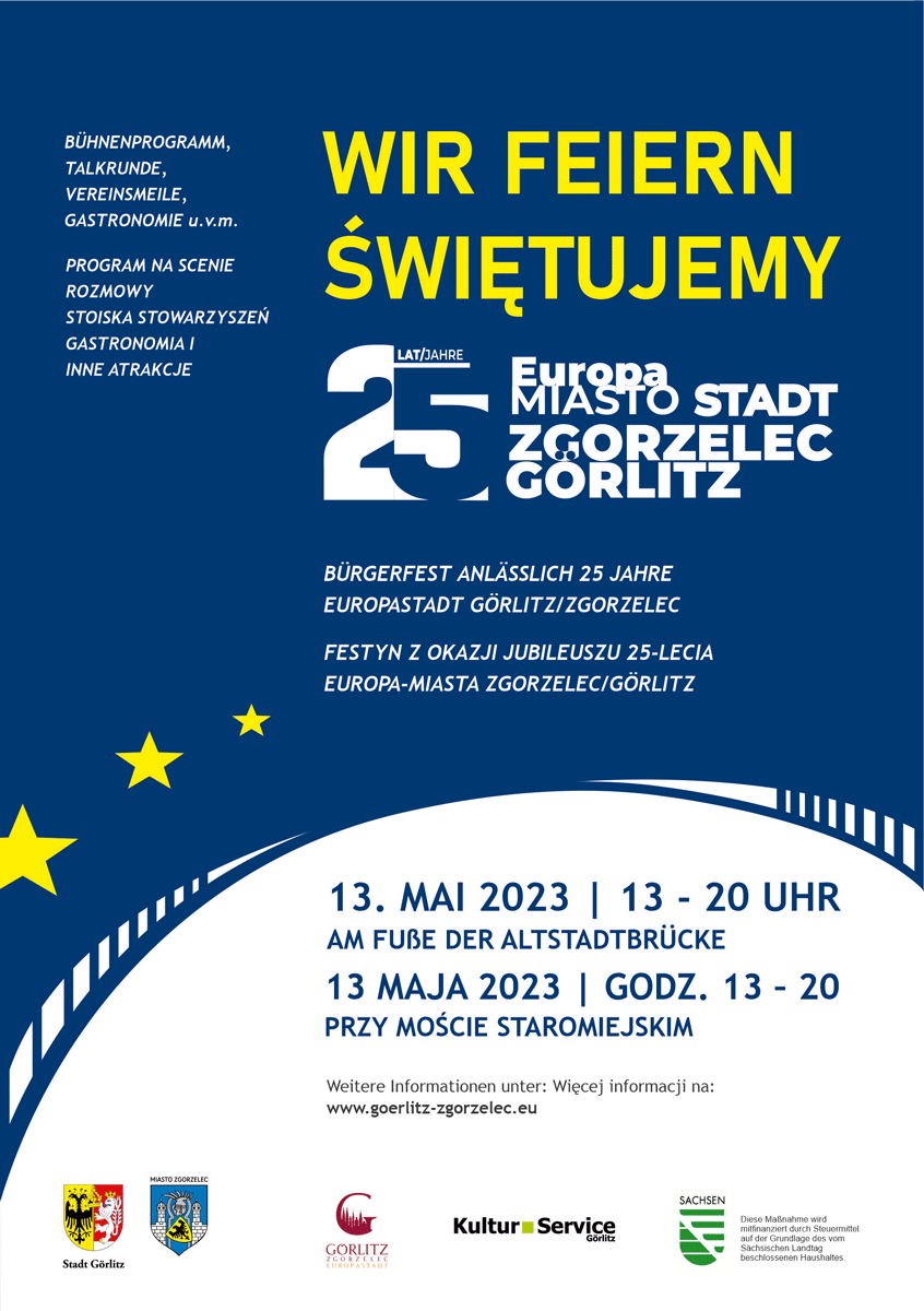 Vielfältiges Bühnenprogramm mit Künstlern aus Görlitz und Zgorzelec Vielfältiges Bühnenprogramm mit Künstlern aus Görlitz und Zgorzelec
