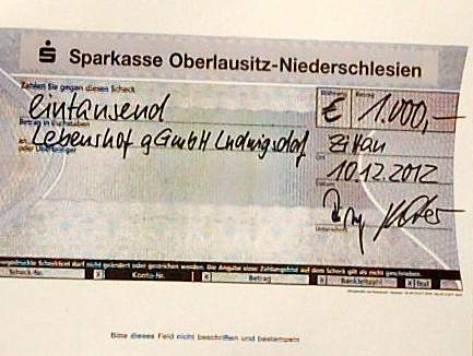 Bild zu Sparkassenstiftung frdert Lebenshof Ludwigsdorf 