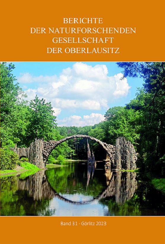 Band 31 der Berichte der Naturforschenden Gesellschaft der Oberlausitz verffentlicht