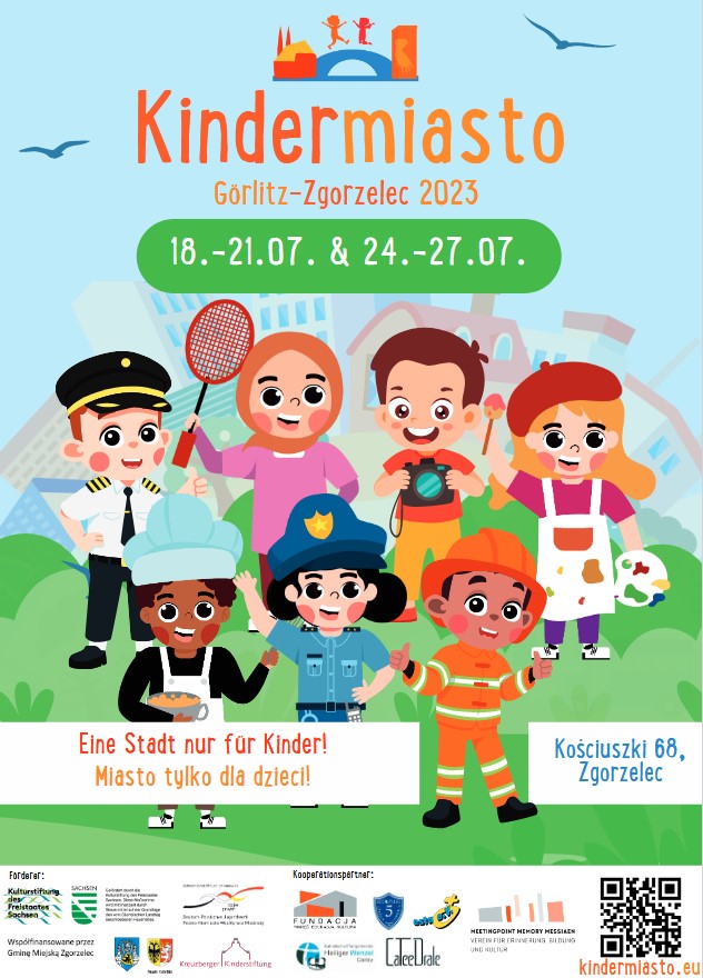 Bildtitel: Junge Bürger auf großer Mission: Kindermiasto Zgorlitz 2023 Bild zu Junge Bürger auf großer Mission: Kindermiasto Zgorlitz 2023