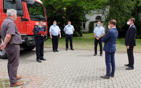 Bild zu Freiwillige Feuerwehr Friedersdorf jetzt im Katastrophenschutz