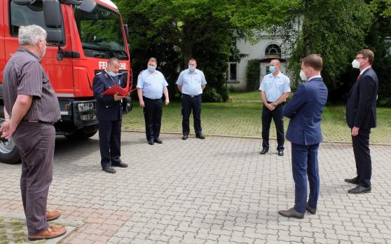 Freiwillige Feuerwehr Friedersdorf jetzt im Katastrophenschutz