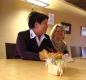 Bild zu Katja Hanke, Inhaberin des Hotels "Zittauer Hof",  und Hannelore Rudolph, Broservice