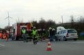 Bild zu Lkw-Unfall auf der A4 bei Wilsdruff