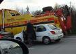 Bild zu Lkw-Unfall auf der A4 bei Wilsdruff