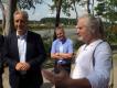 Bild zu Tillich zu Gast auf der Kulturinsel