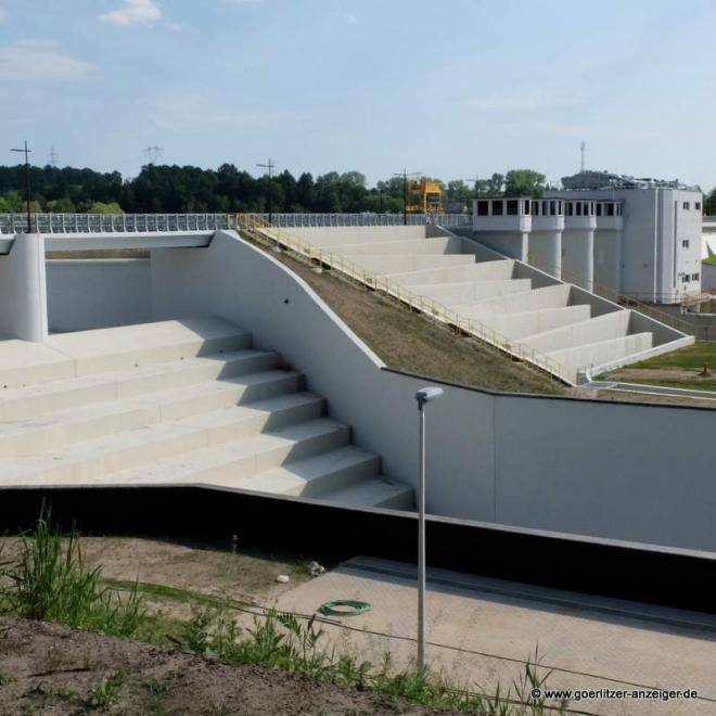 Neuer Damm am Wittig-Stausee