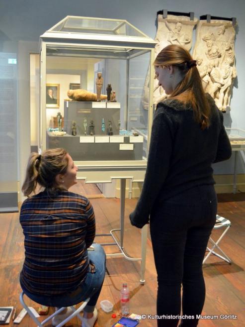 Bild zu Knftige Restauratoren im Kulturhistorischen Museum Grlitz