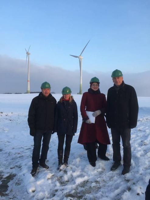 Bild zu Im Windpark in Schpstal,  Landkreis Grlitz 