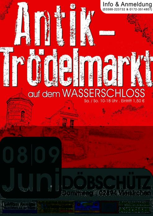 Bild zu Antik- und Trdelmarkt am Wasserschloss Dbschtz