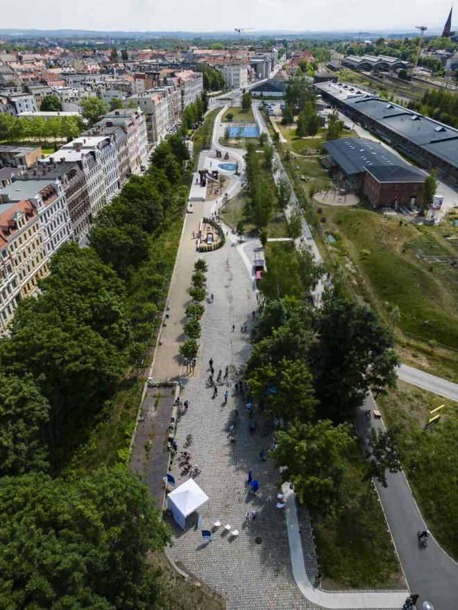 Bildtitel: Viel zu entdecken beim Tag der offenen Sanierungstür Bild zu Viel zu entdecken beim Tag der offenen Sanierungstür