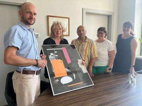 Bild zu Finissage von Ulrike Thiele am 31. August auf Schloss Knigshain