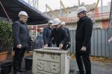 Bildtitel: Stadthalle Görlitz: Sanierung mit feierlicher Grundsteinlegung gestartet Bild zu Stadthalle Görlitz: Sanierung mit feierlicher Grundsteinlegung gestartet