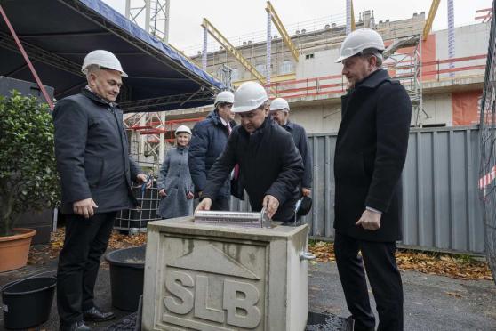 Bild zu Stadthalle Grlitz: Sanierung mit feierlicher Grundsteinlegung gestartet