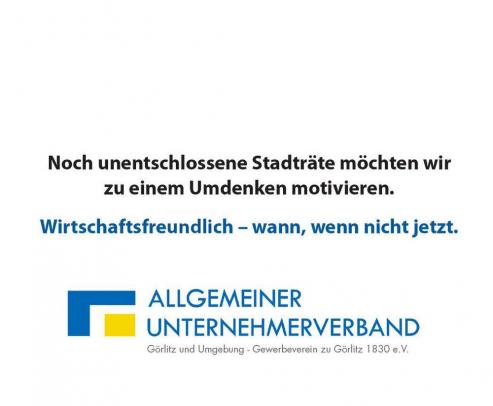 Bild zu Grlitzer Unternehmen fr Verbesserung der Rahmenbedingungen des Wirtschaftsstandortes