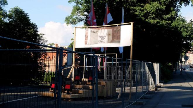 Bildtitel: Ist das Kunst? Muss es deshalb weg? Lösung gefunden Bild zu Ist das Kunst? Muss es deshalb weg? Lösung gefunden