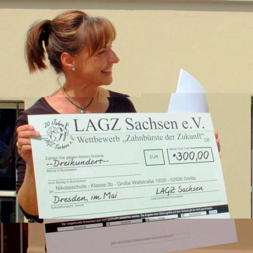 Bild zu Grlitzer Kinder sind Sieger des Wettbewerbs "Zahnbrste der Zukunft"
