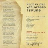 Bild zu "Archiv der verlorenen Trume" ffnet