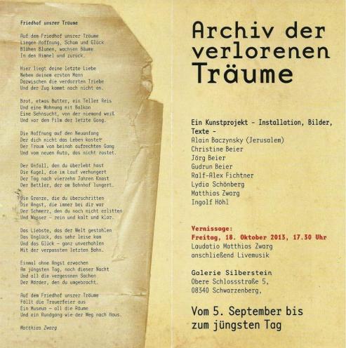Bild zu "Archiv der verlorenen Trume" ffnet