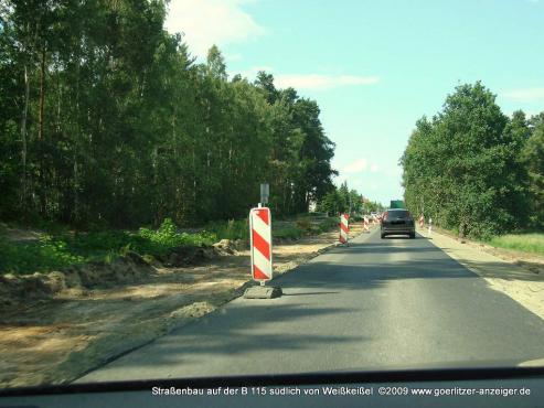 Bild zu Auf diesen Straen im Landkreis Grlitz wird gebaut