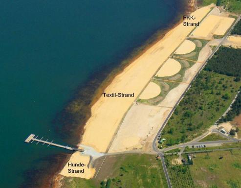 Bild zu Pfingstrennen am Brwalder See - vier Kilometer Strand locken an Sachsens grten See