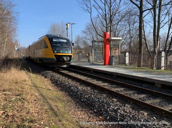 Stadtratsfraktion: Bahnstation Weinhbel soll bleiben!