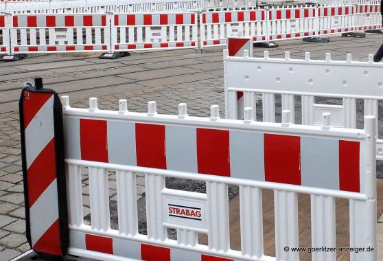 Verkehrsbehindernde Baustellen in Görlitz