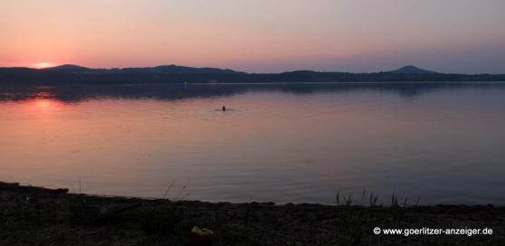 Lichtersegeln am Berzdorfer See