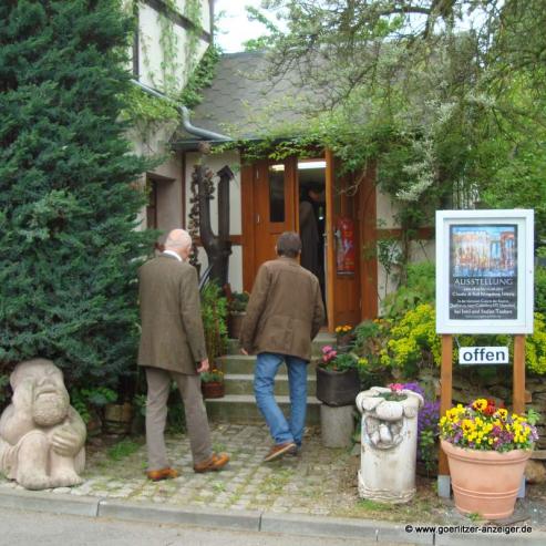 Bild zu In der kleinsten Galerie: Zu Gast bei Irmi und Stephan Taubert