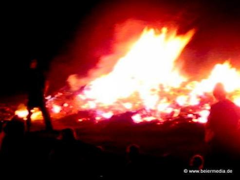 Bild zu Grlitz: Hier brennt es in der Walpurgisnacht 2014