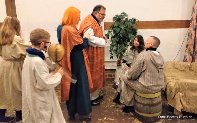 Bildtitel: Sechs Krippenspiel-Aufführungen in Markersdorf Bild zu Sechs Krippenspiel-Aufführungen in Markersdorf