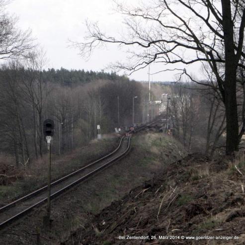 Bild zu Eisenbahnausbau zwischen Knappenrode und Niesky