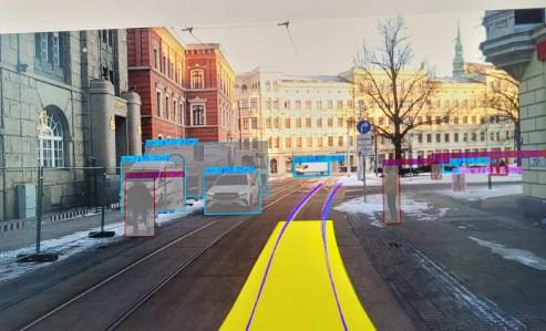 Bild zu KI-System soll Sicherheit in G�rlitzer Stra�enbahnen erh�hen