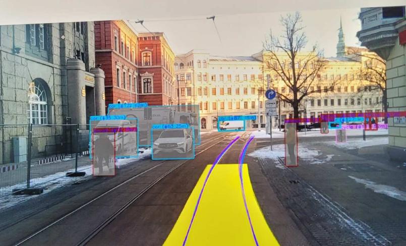 Bild zu KI-System soll Sicherheit in G�rlitzer Stra�enbahnen erh�hen