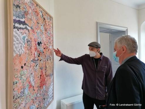 Bild zu Textilstein auf Schloss Knigshain